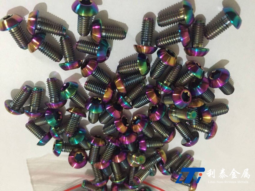 鈦內六角螺栓、鈦螺母、標準件、鈦螺絲